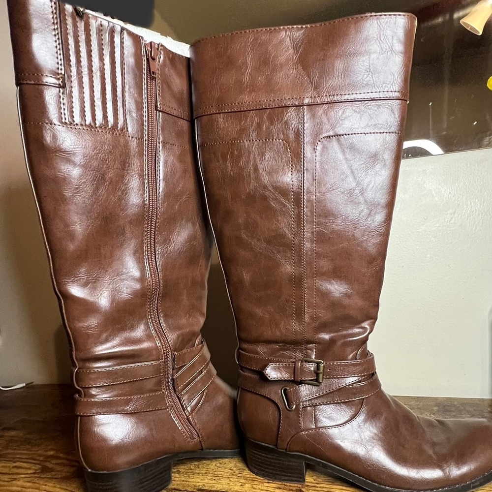 Knee high boots